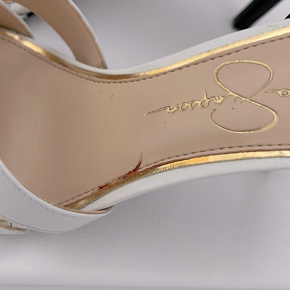 Jessica Simpson White High Heels ⭐️ - Picture 4 of 4